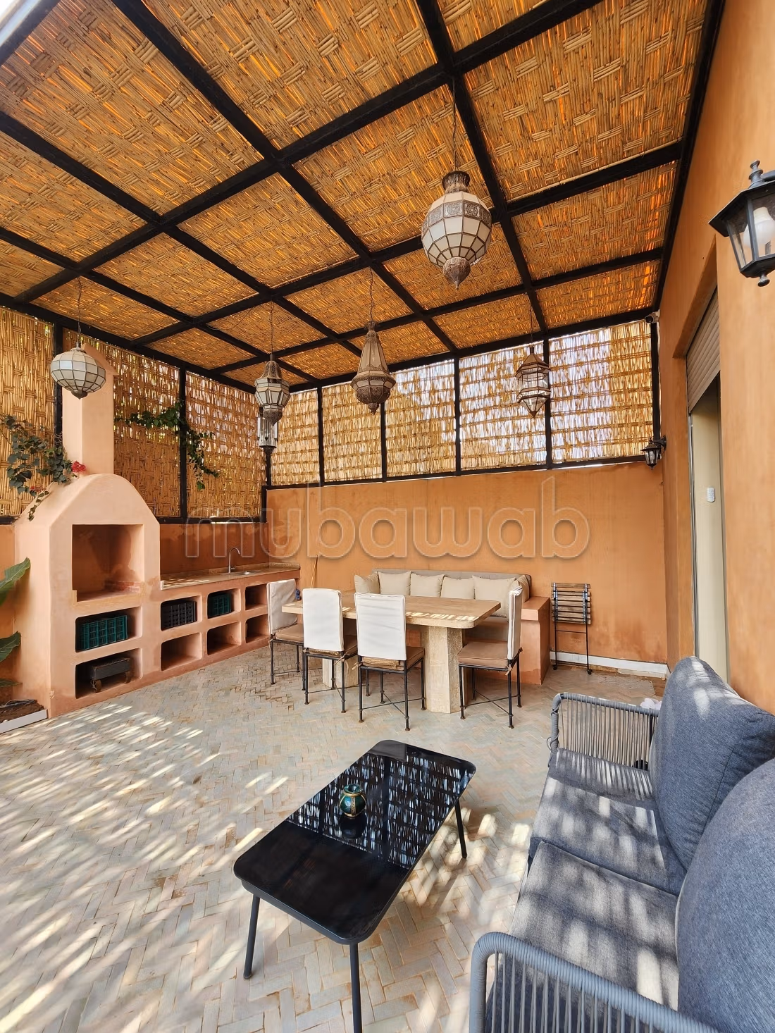 Superba villa in affitto in Route de l'Ourika. 5 belle camere. Ben arredato