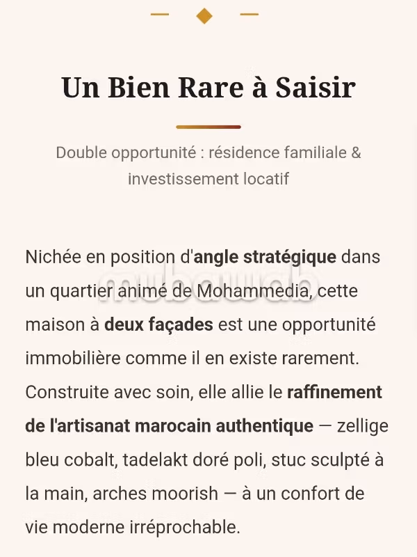 Grande Maison entièrement MEUBLÉ