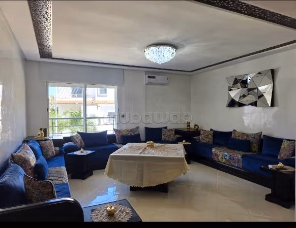Appartement de vacances à louer à Tanja Balia. Surface totale 140 m². Système de parabole et salon marocain