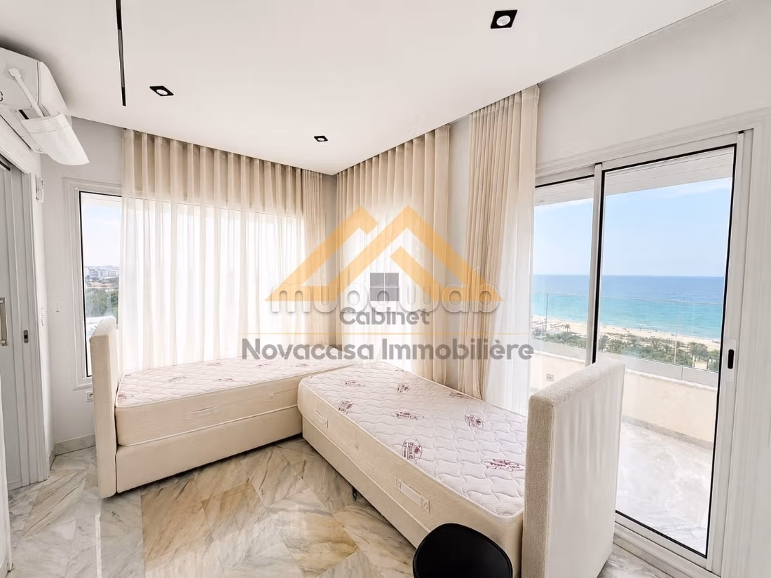 In Affitto, Duplex S2 Arredato a Sousse Corniche