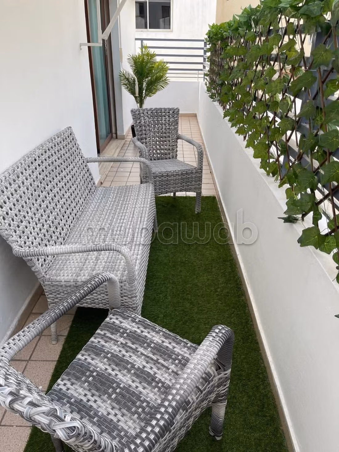 Appartement Meublé avec Cheminée – Palmier — 4
