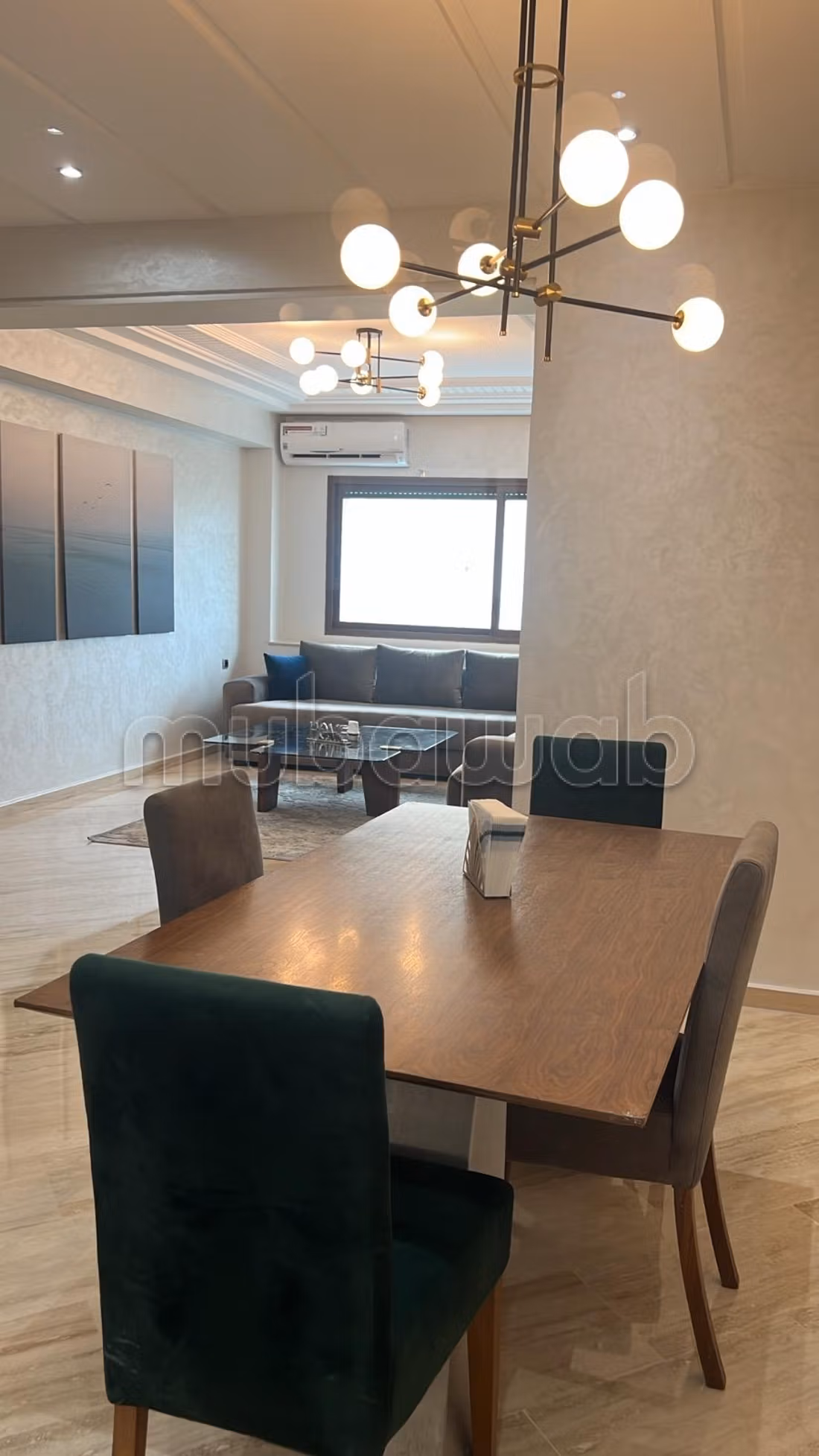 Appartement Meublé avec Cheminée – Palmier
