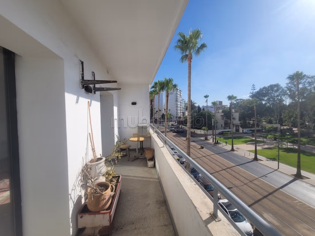 Apt 80 m² rénové, 2ème etg— Vue panoramic parc