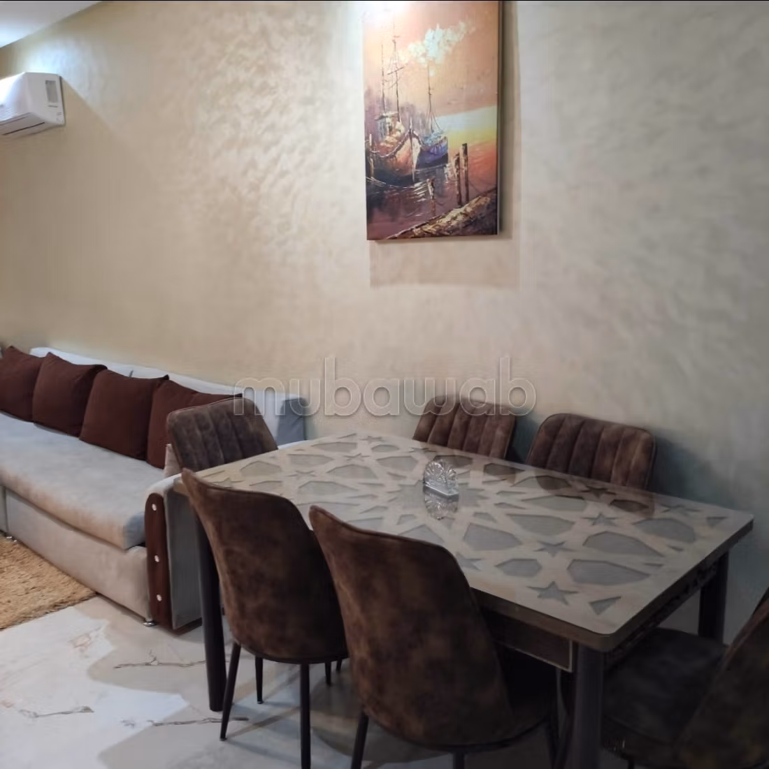 Location saisonnière à De La Plage.
Superficie 76 m².
Ascenseur et garage