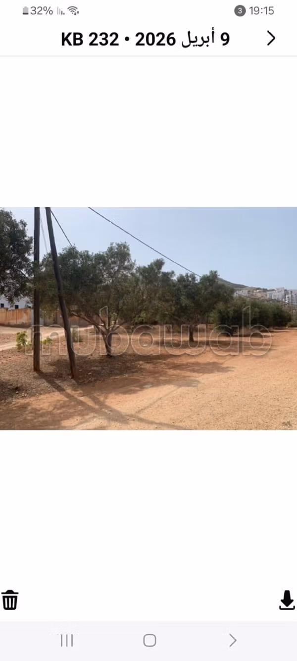 Terreno en venta en Al Hoceima. Superficie de 415 m²