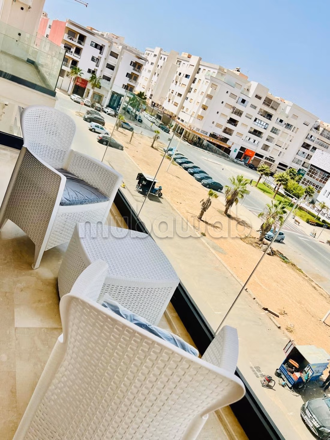 Agadir Baai - Uitzicht op het Lycée Français