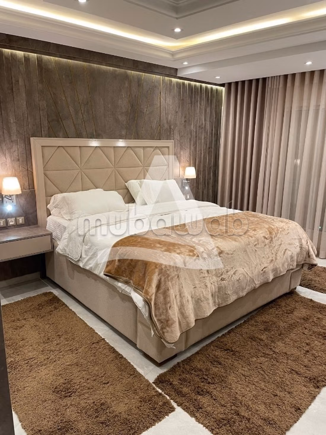 Duplex arredato con terrazza vista mare a Gammarth