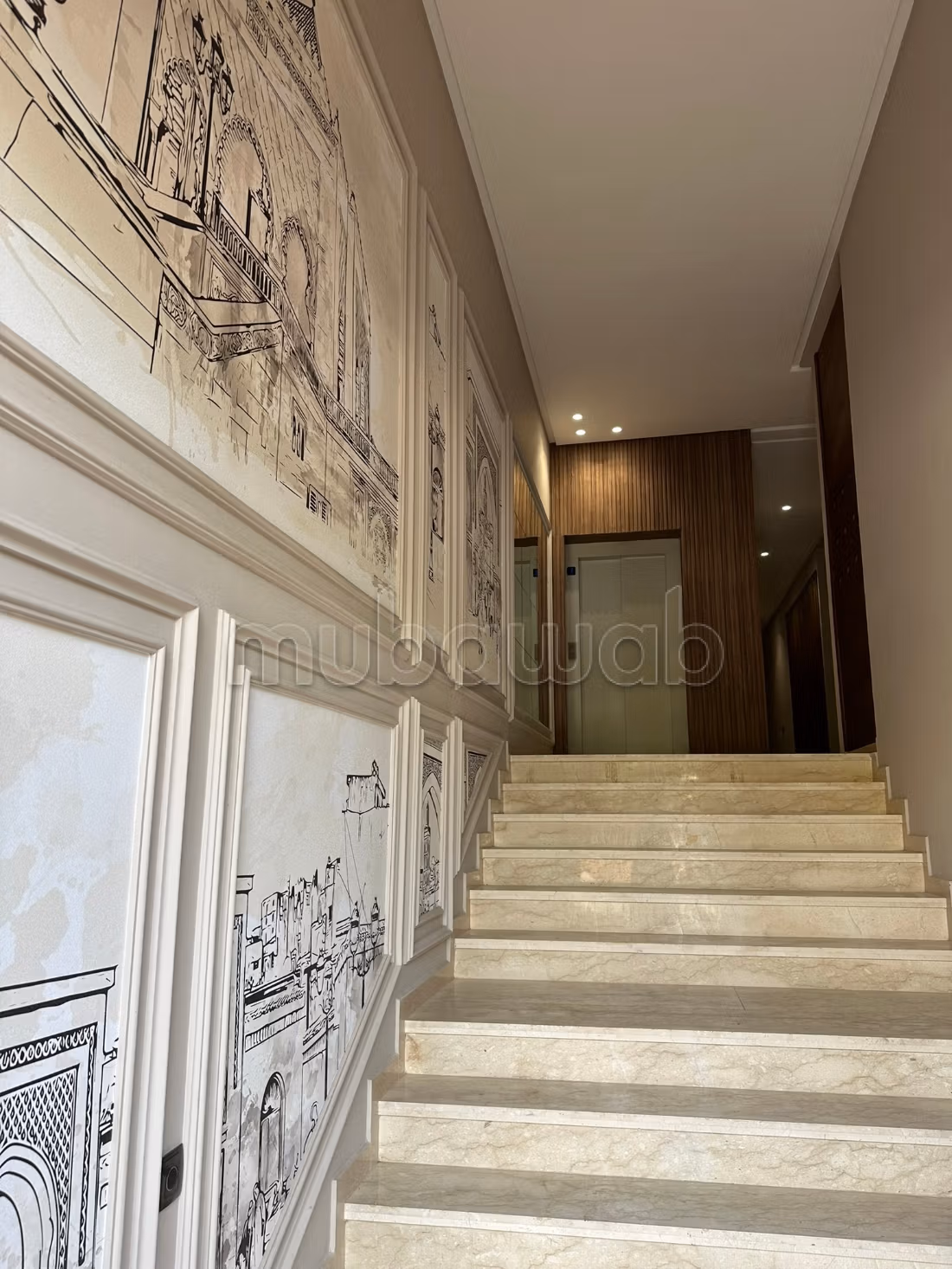 A louer superbe studio neuf de 55 m2 a oasis casa