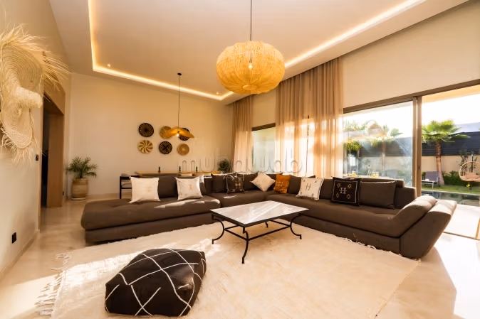 Villa de lujo en Marrakech con piscina, hammam y cine