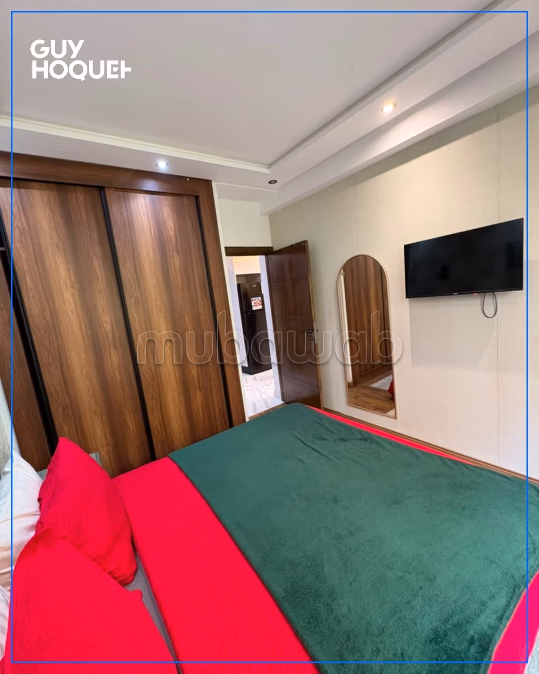 Gemeubileerde studio van 42m² te koop in Maarif, Bir Anzarane