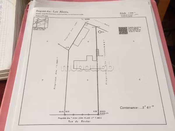 Grond in Ain Diab strategische locatie