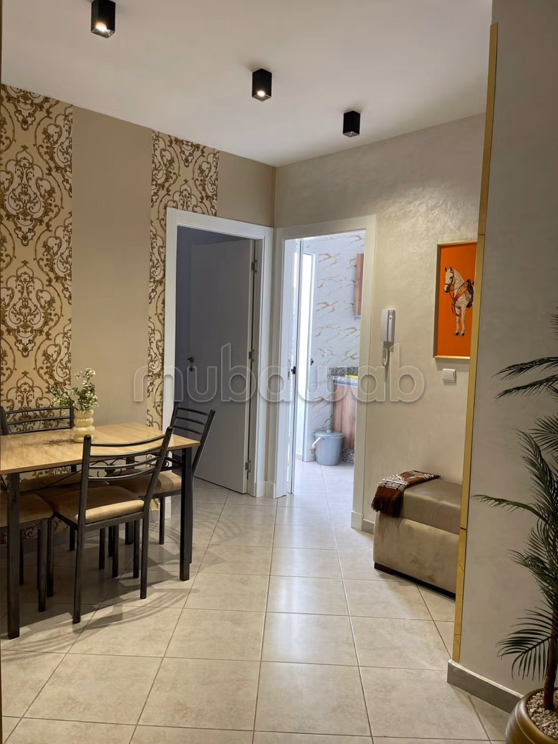 Appartamento in affitto a Martil. 2 camere piacevoli. Arredato