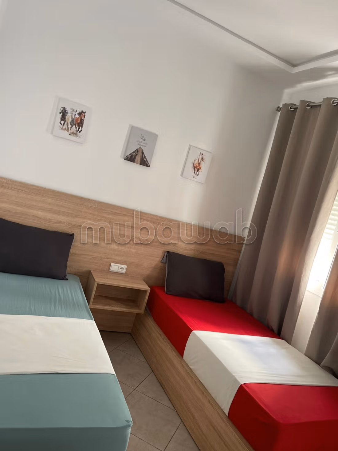 Appartamento in affitto a Martil. 2 camere piacevoli. Arredato