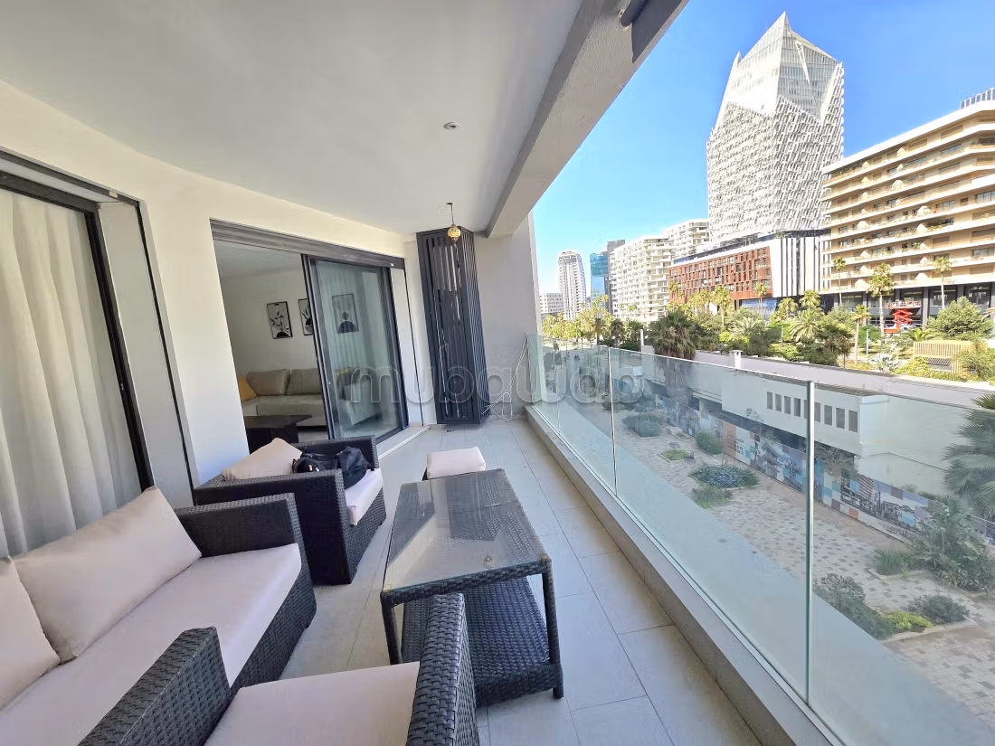 Très bel appartement en location à Casablanca Finance City.
1 chambre.
Bien meublé — 2
