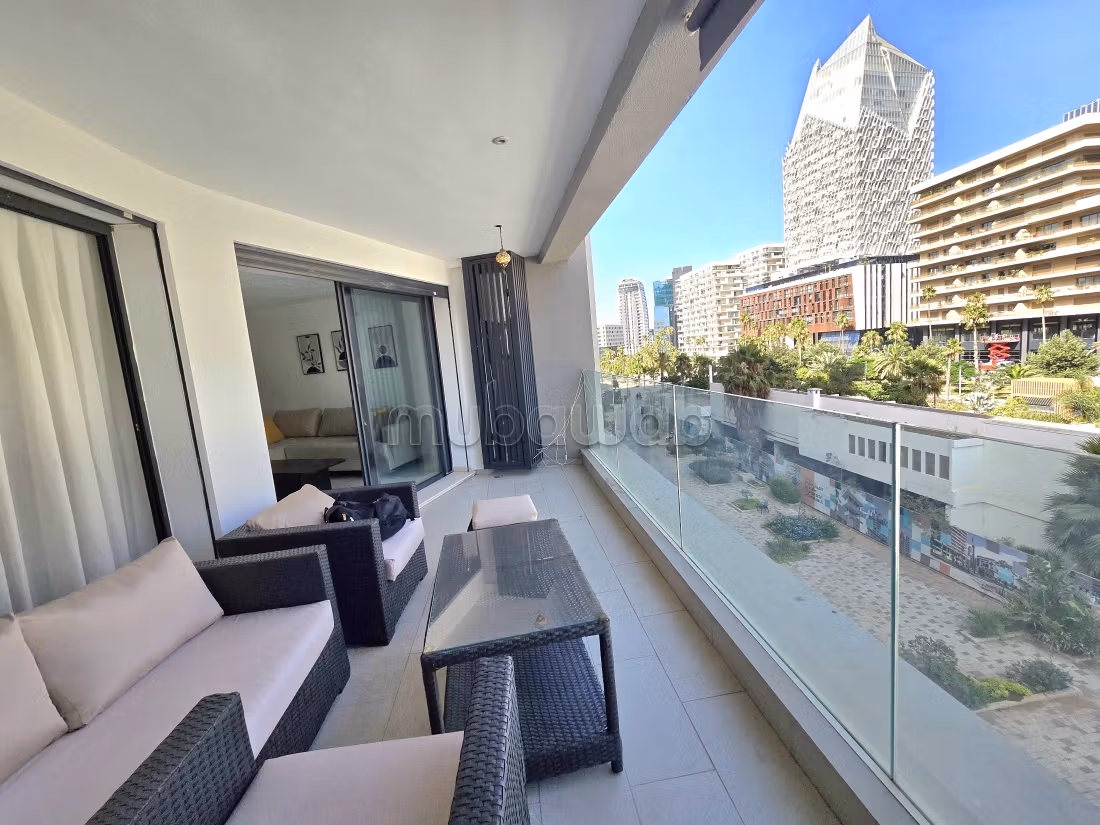 Très bel appartement en location à Casablanca Finance City.
1 chambre.
Bien meublé — 6