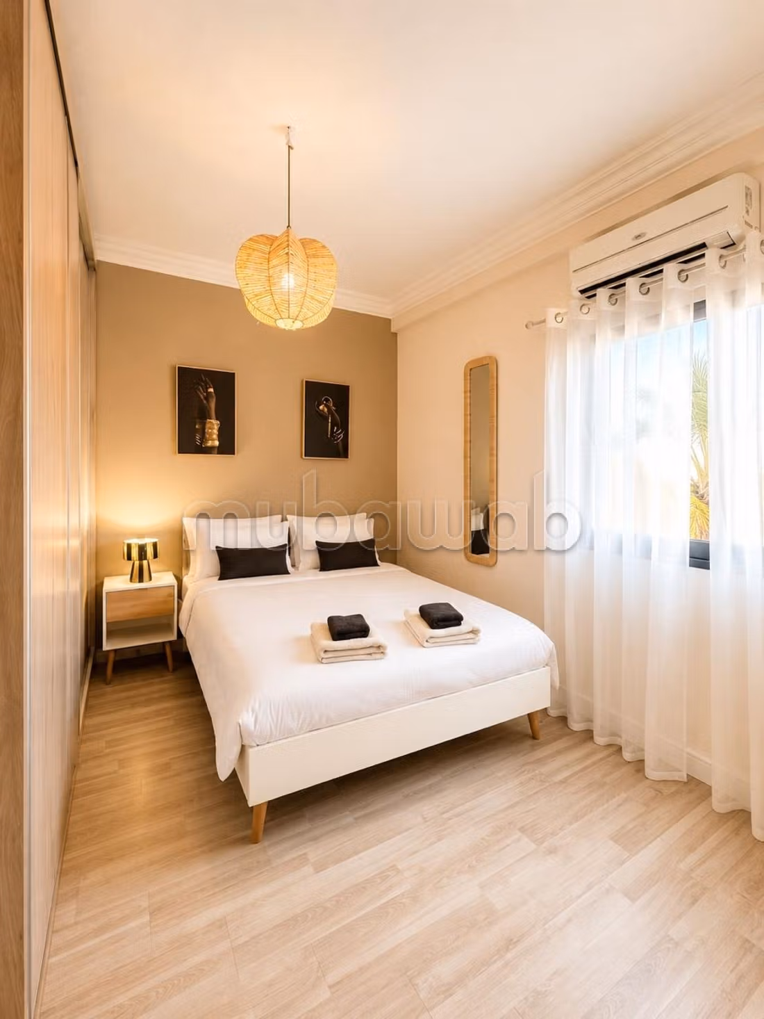 Location d'un appartement à Route Casablanca.
Surface de 60 m².
Meublé — 2