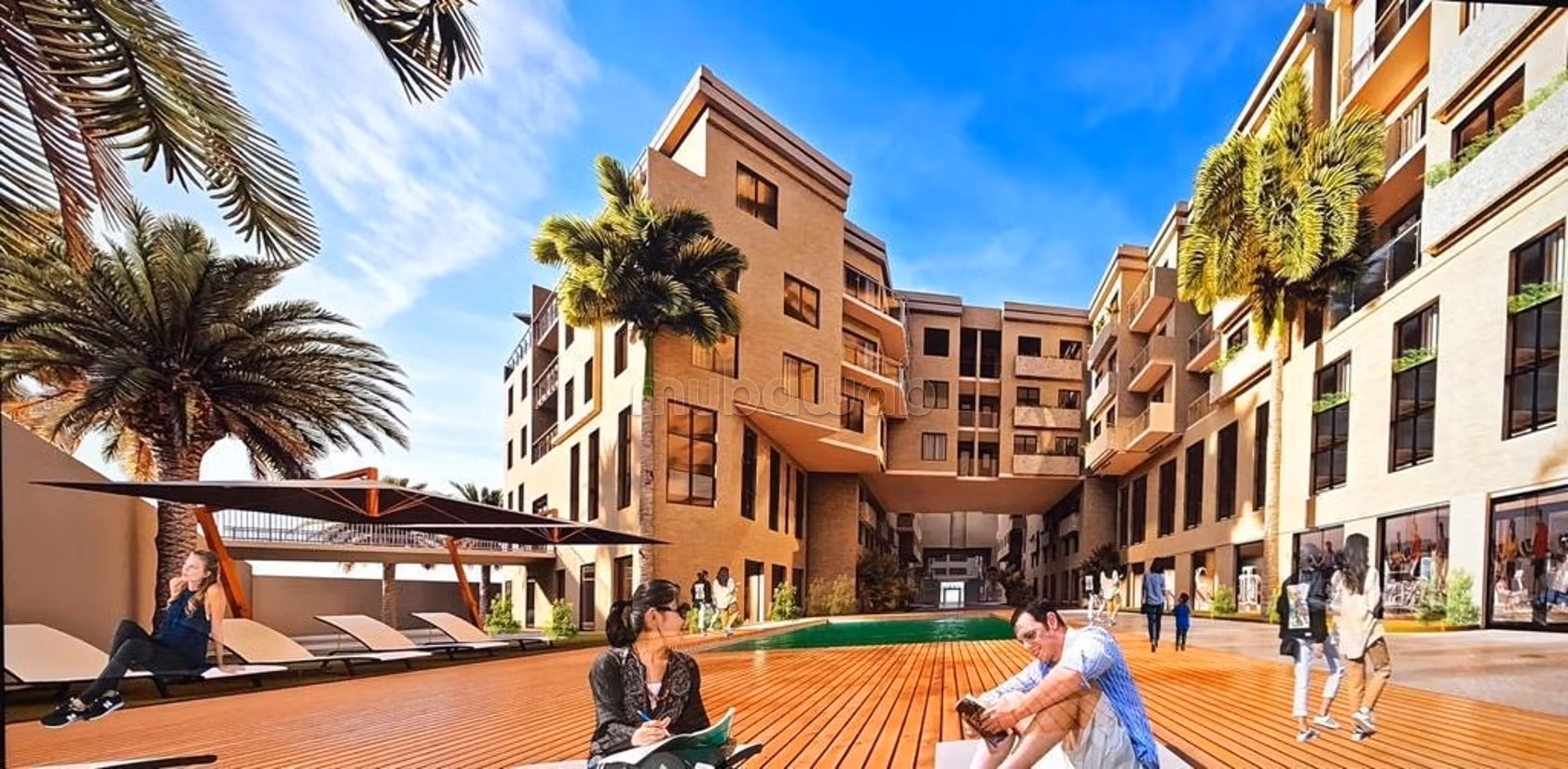 À Louer – Magnifique Appartement neuf jamais habiter Meublé 2 Chambres à Marrakech