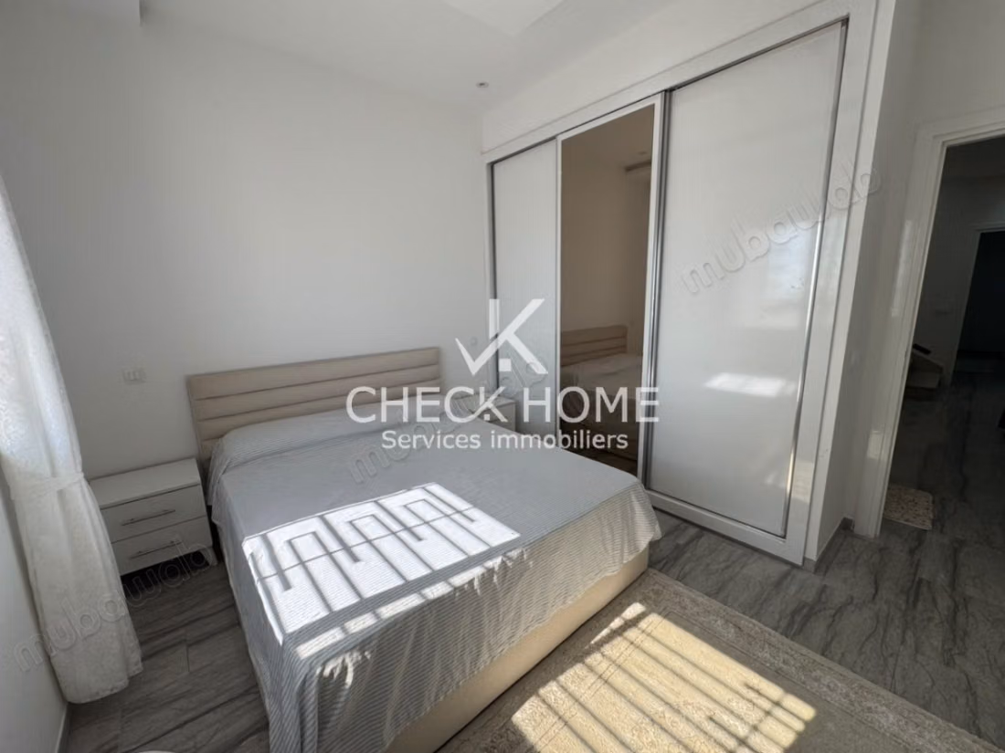 Location annuelle villa s4 meublé à Hammamet nord