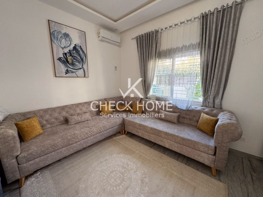 Location annuelle villa s4 meublé à Hammamet nord