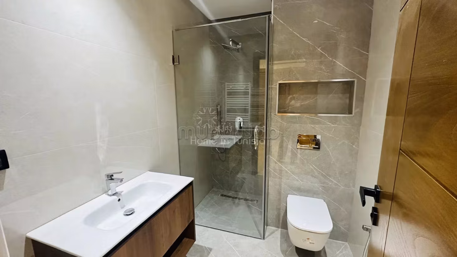 Appartement S2 neuf à louer à l'année – Sahloul 4