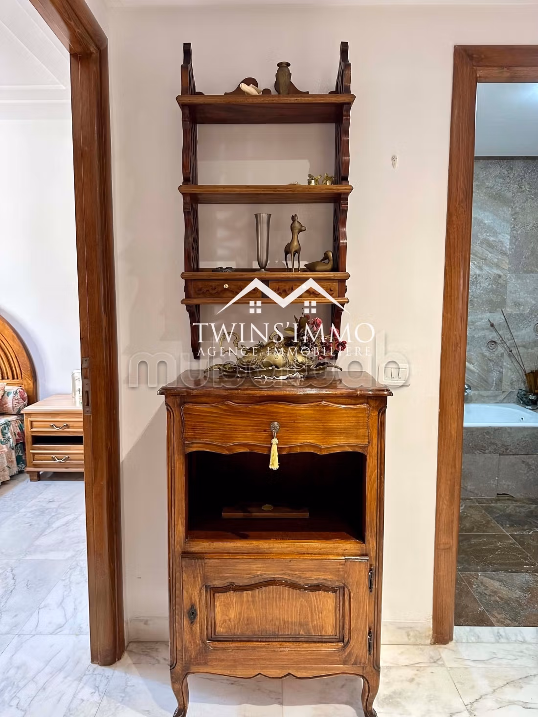 Appartement S3 meublé à Ain Zaghouan Nord
