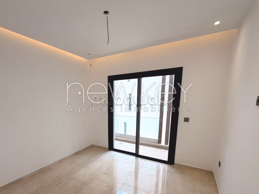 Appartement S2 neuf à louer aux Jardins de Carthage