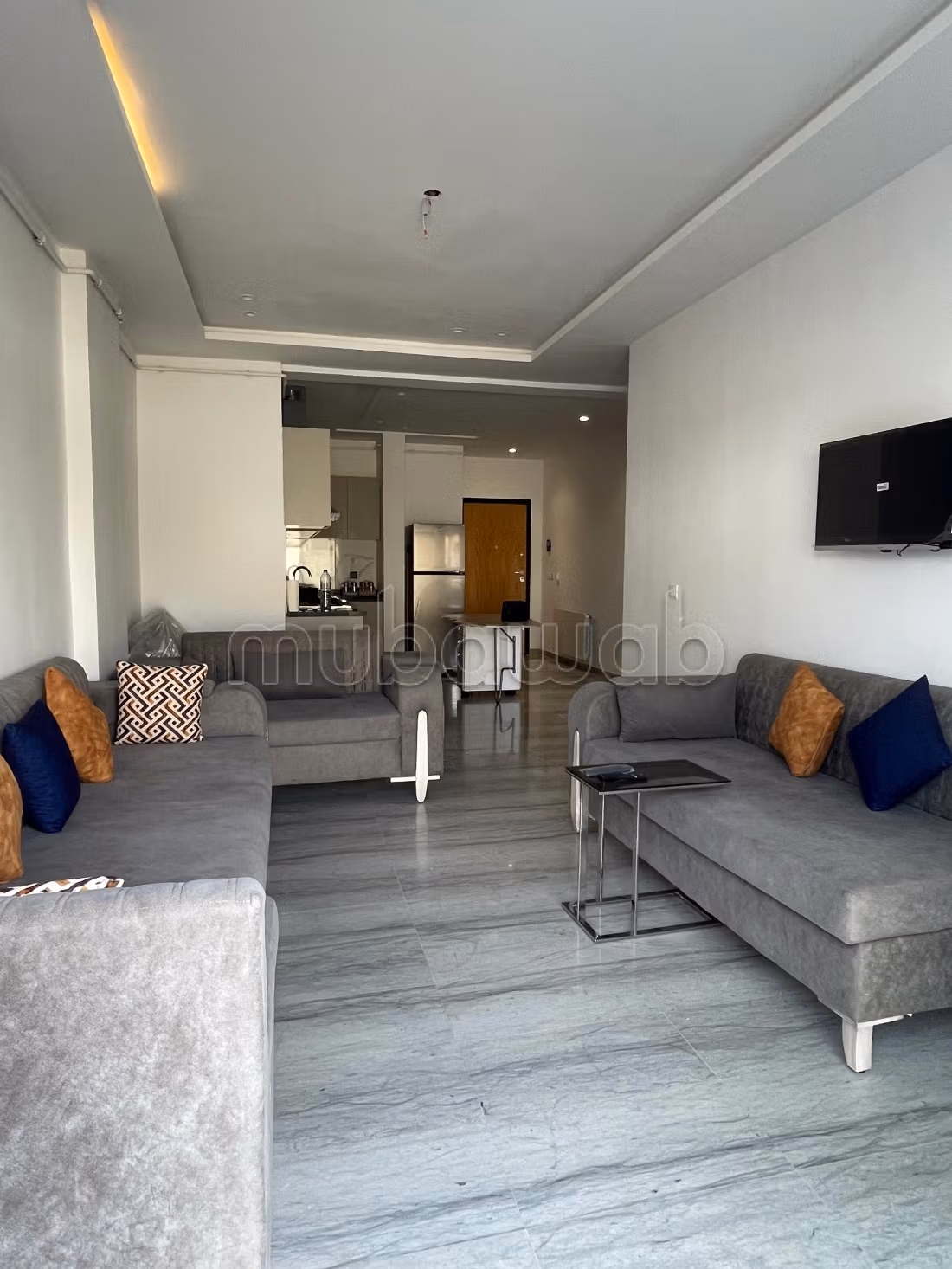 S1 arredato con giardino in affitto a Nouvelle Soukra