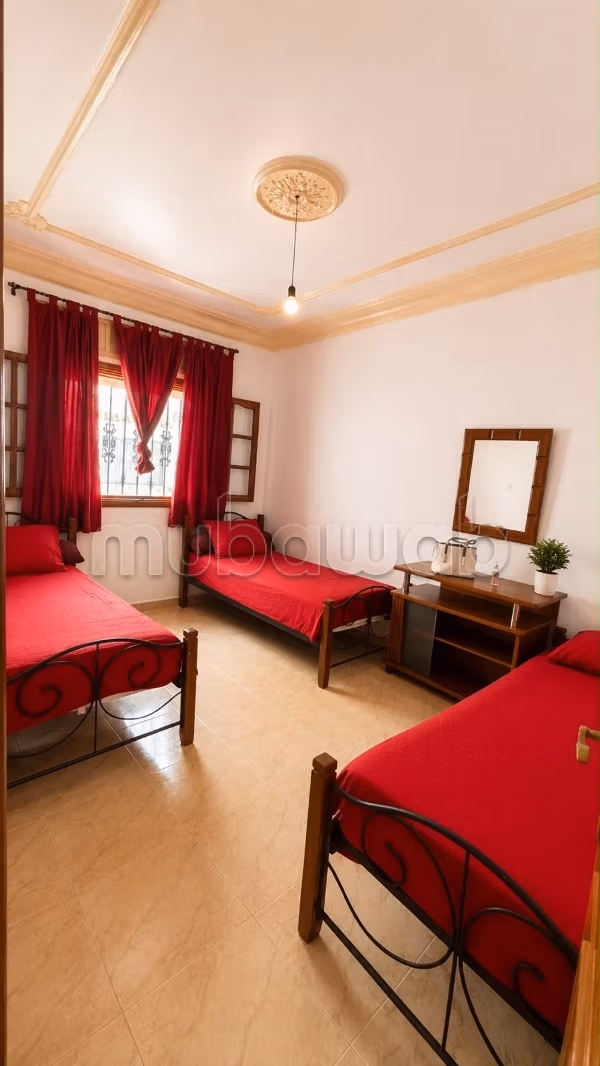 Apartment for rent in Oued Laou. 1 Room. Equipped kitchen