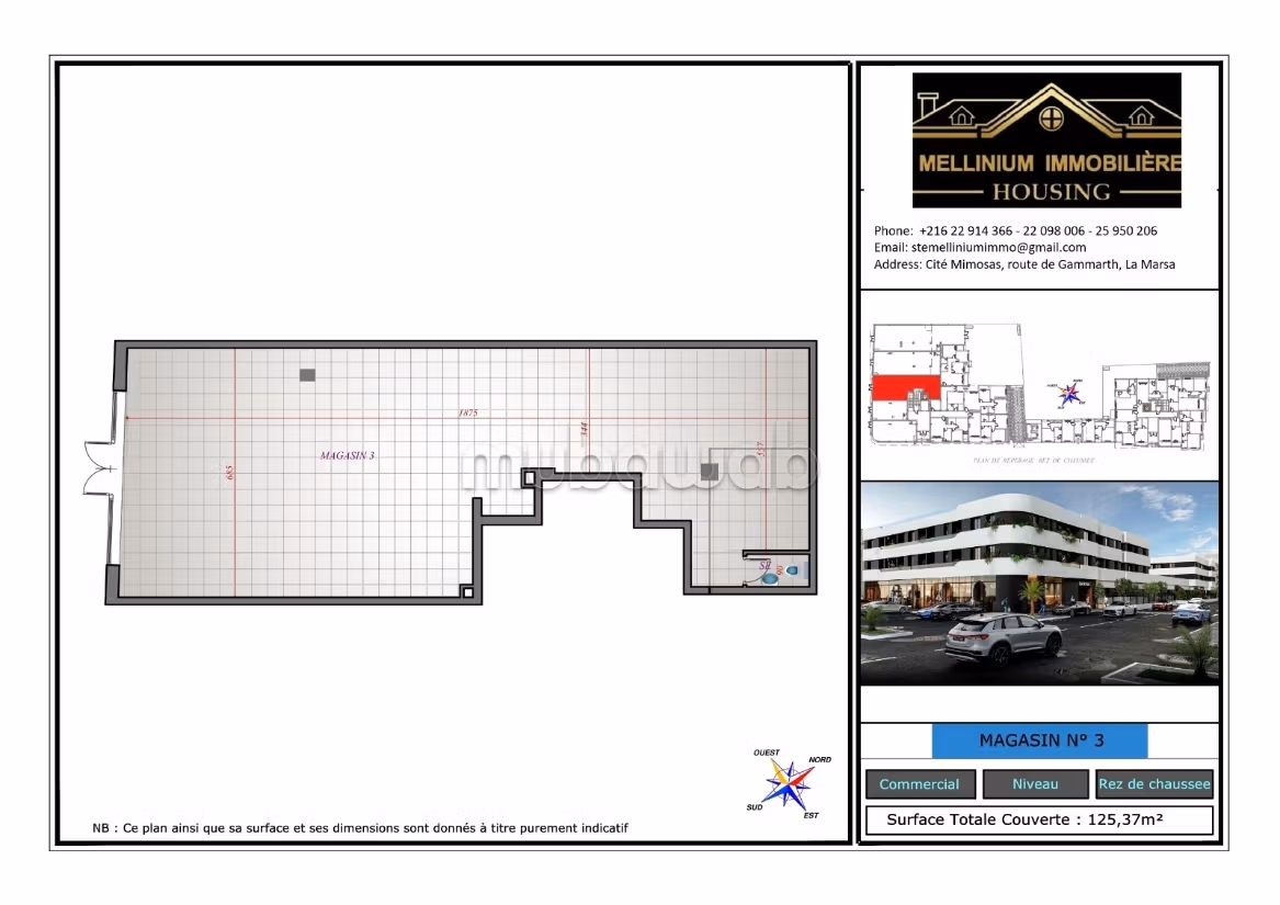 Apartments for sale in La Soukra directly from the developer