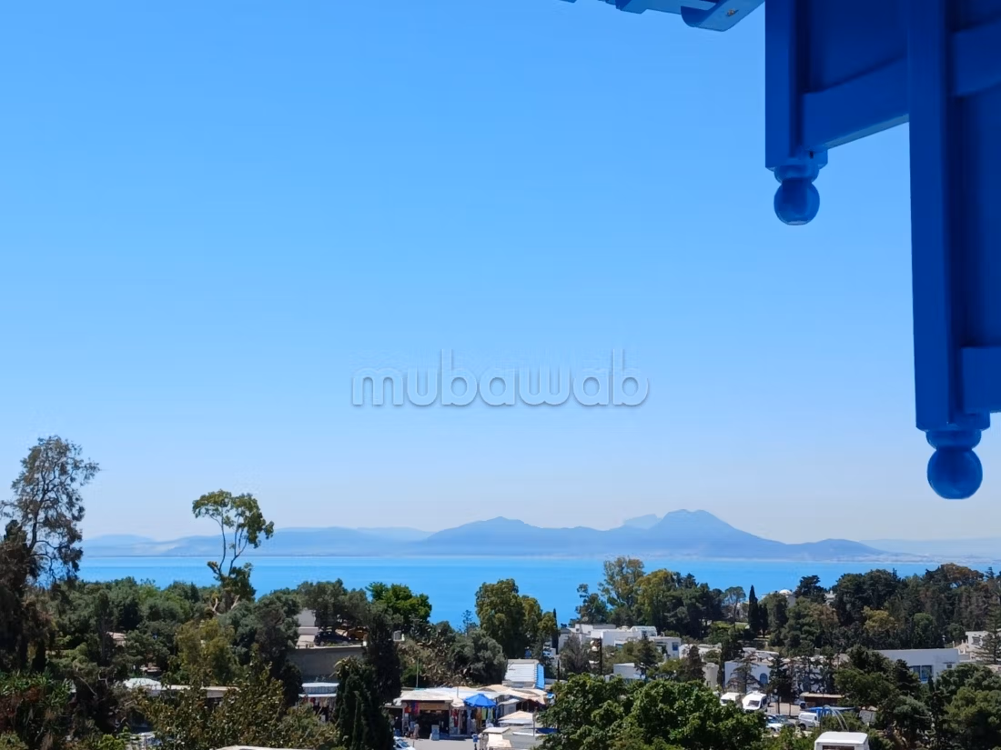 Location d'une maison à Sidi Bousaid. 3 chambres agréables. Vue sur la mer, chauffage central