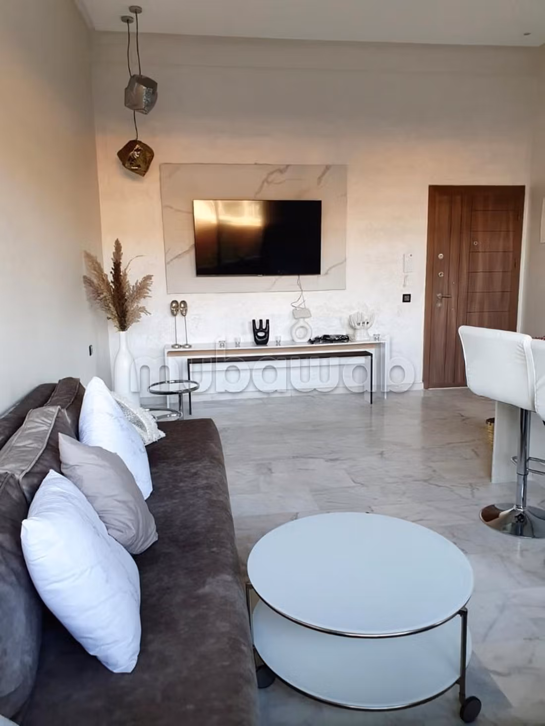 Superbe appartement à louer à Masmoudi. 1 Pièce. Meublé