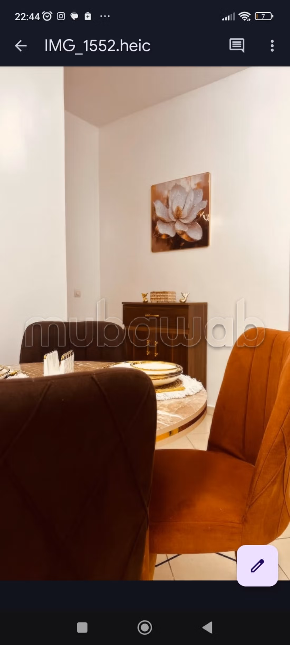Appartement à louer à Route Casablanca. 
2 chambres — 6