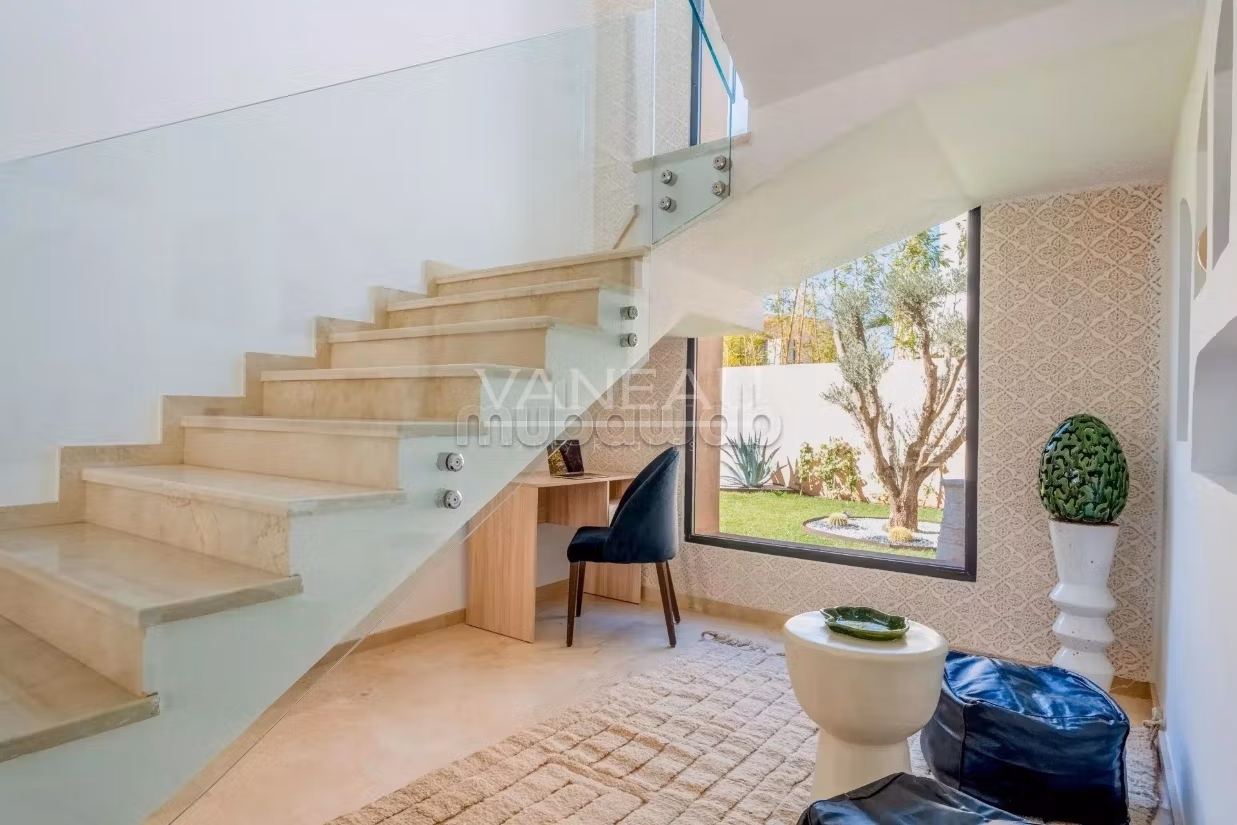 Magnifica villa nuova in una residenza sicura