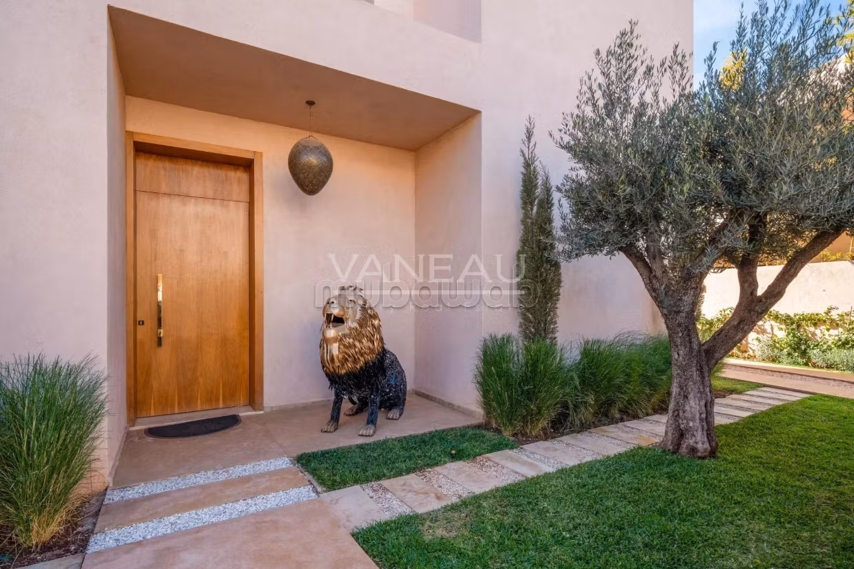 Magnifica villa nuova in una residenza sicura