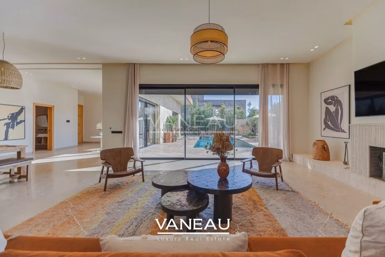 Superbe Villa sobre Golf a 10 min del centro de Marrakech