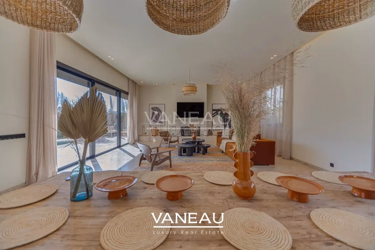 Superbe Villa sobre Golf a 10 min del centro de Marrakech