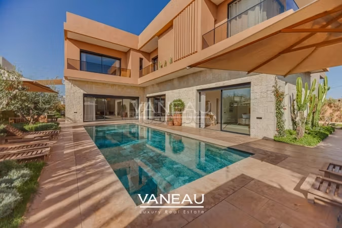 Superbe Villa sobre Golf a 10 min del centro de Marrakech