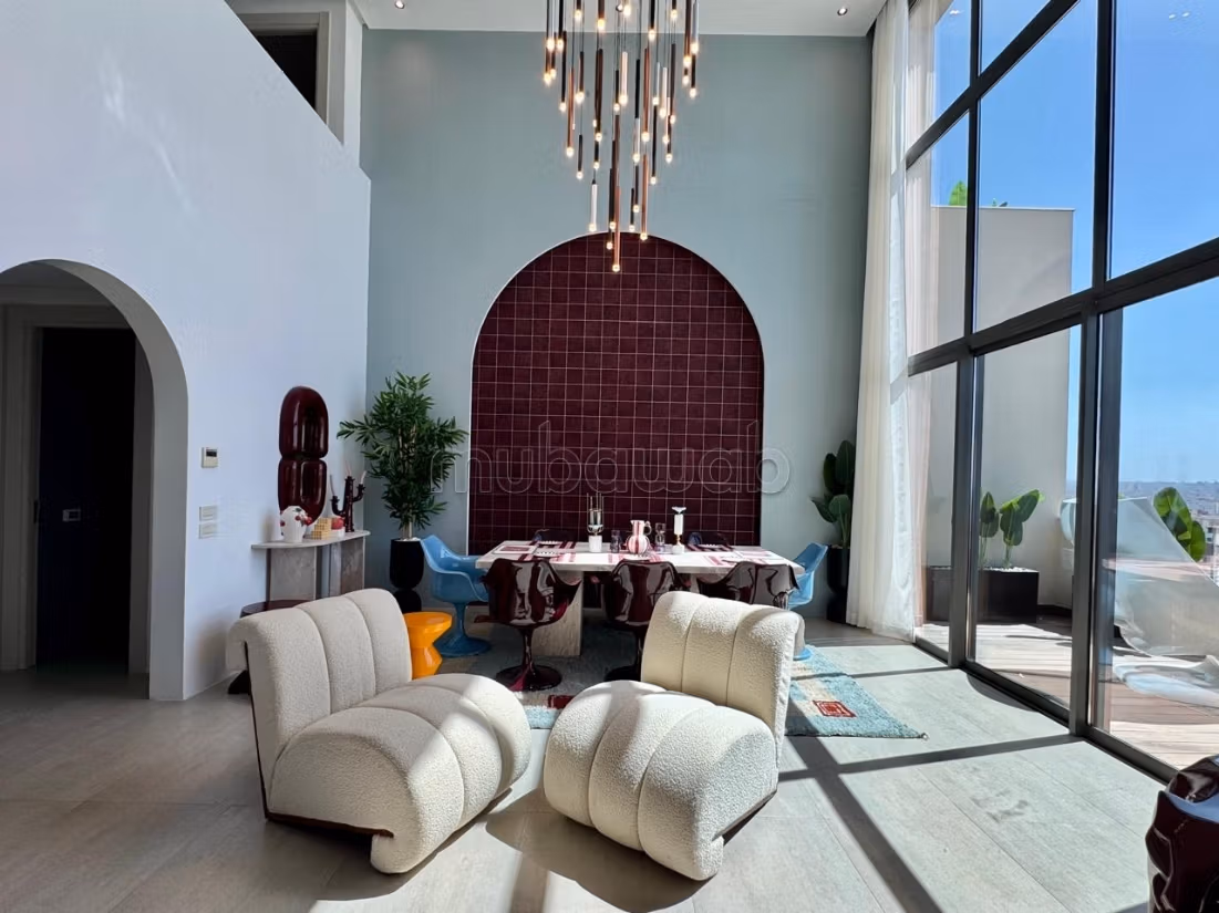 Le meilleur Penthouse de Casablanca 
Vue sur l'ocean