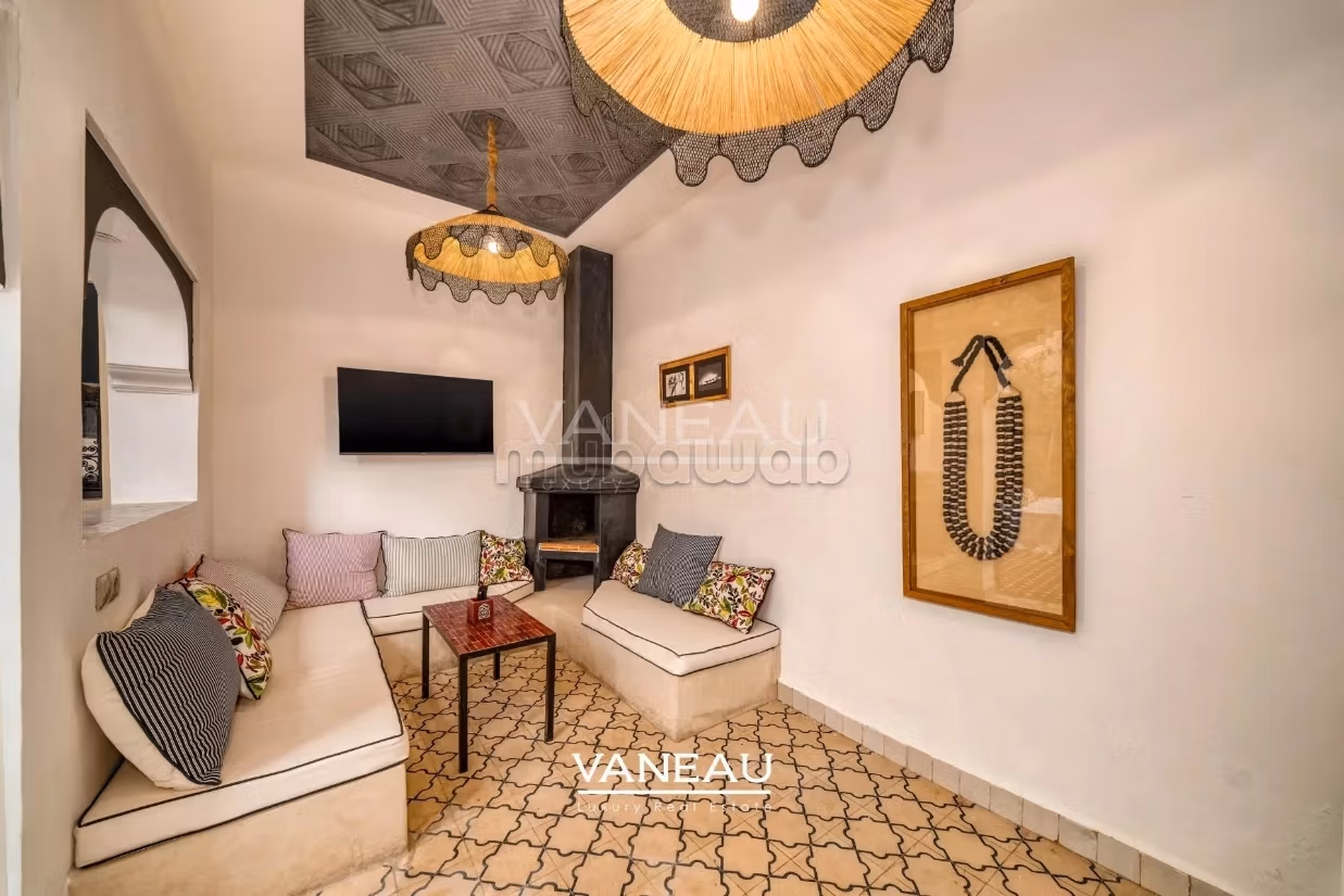 Beau riad de 4 chambres à coté palais El Badi