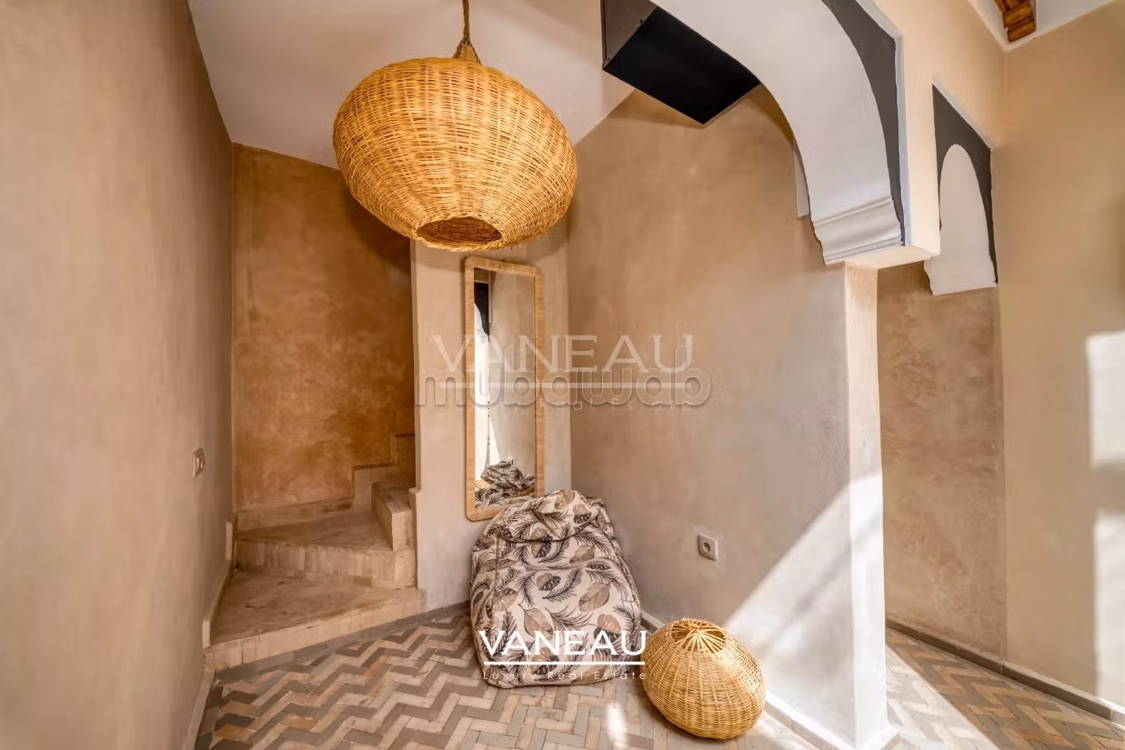 Beau riad de 4 chambres à coté palais El Badi