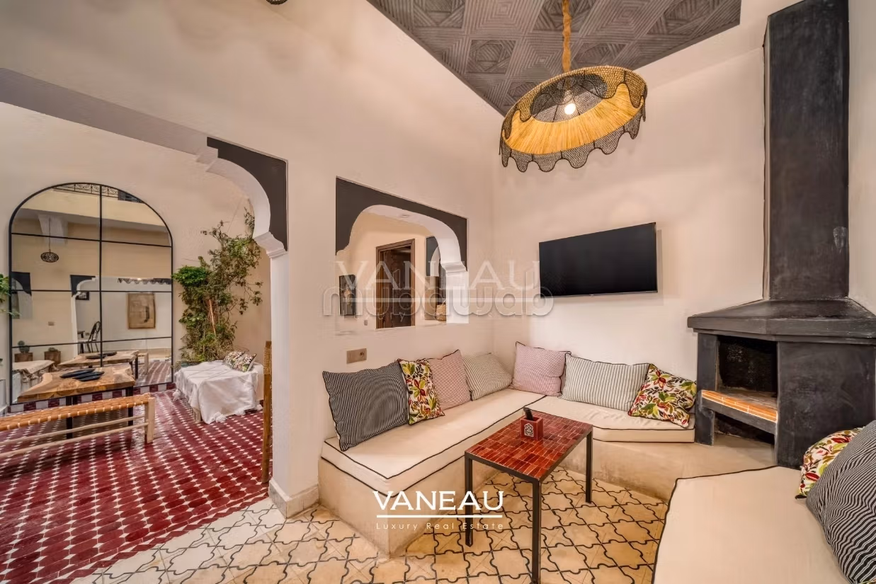 Beau riad de 4 chambres à coté palais El Badi