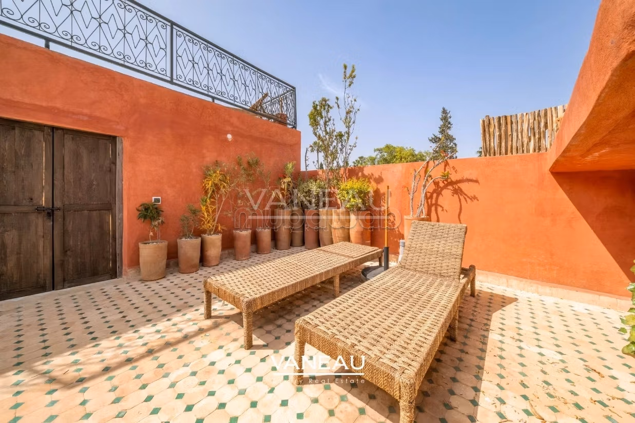 Beau riad de 4 chambres à coté palais El Badi