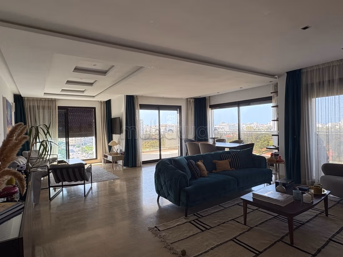 Penthouse à louer avec terrasse et vue parc quartier palmier — 3