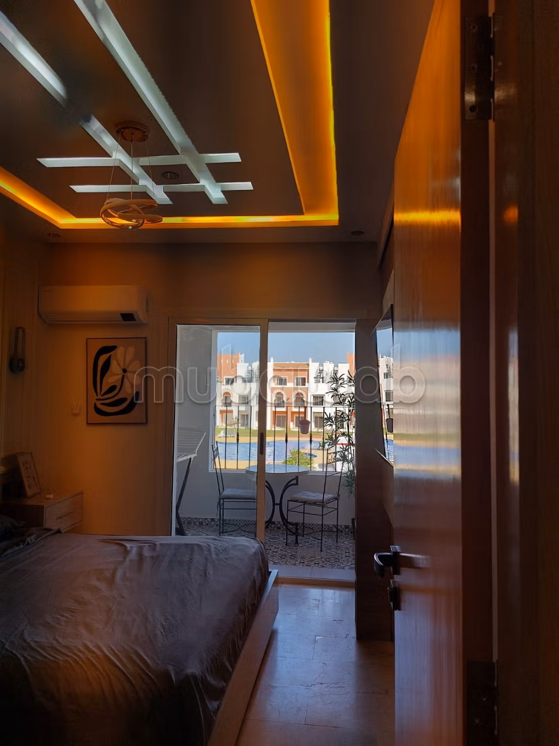 Affitto di un appartamento a Saidia. Area 95 m². Ammobiliato