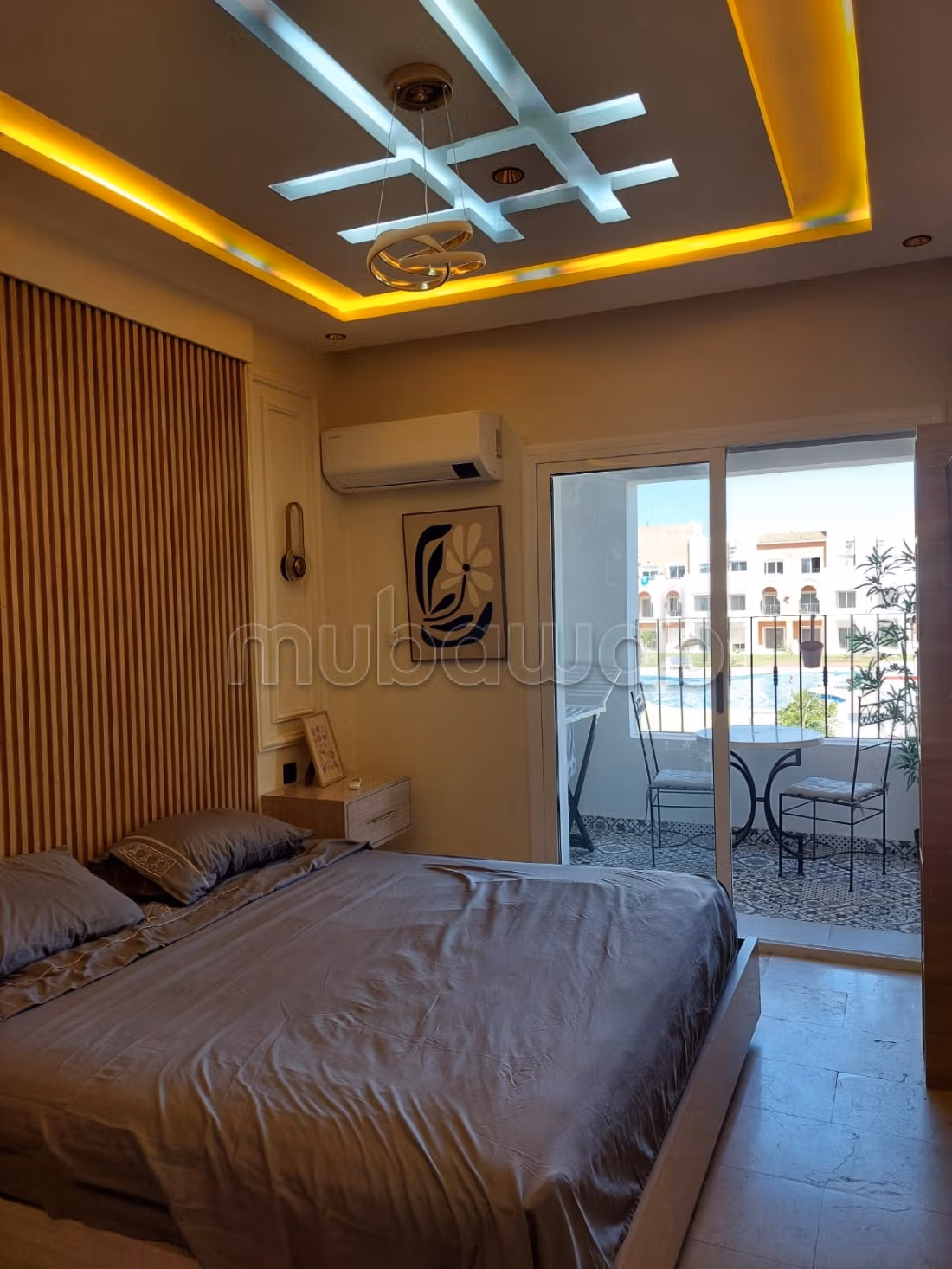Affitto di un appartamento a Saidia. Area 95 m². Ammobiliato