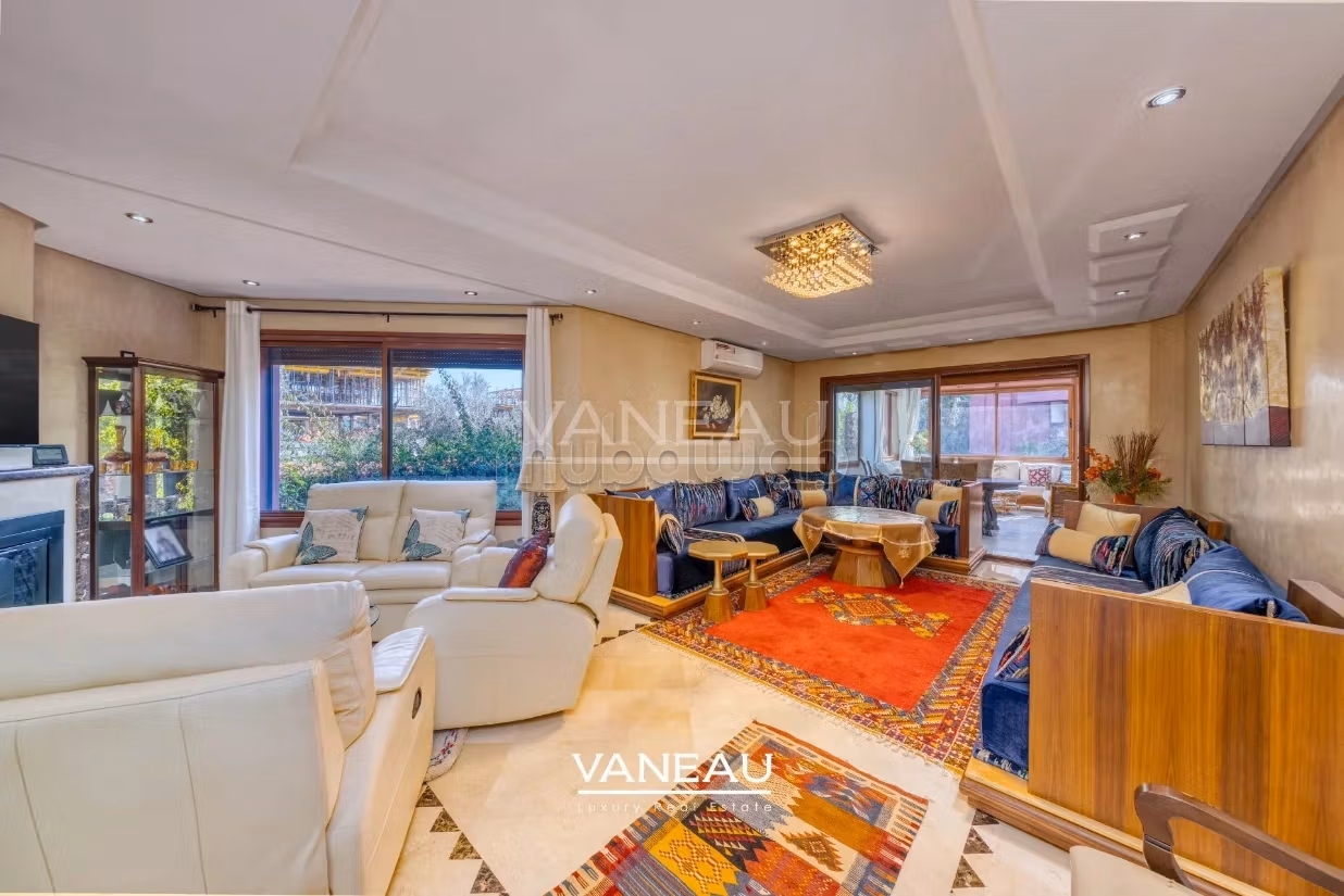 Appartement deux chambres à Agdal avec piscine