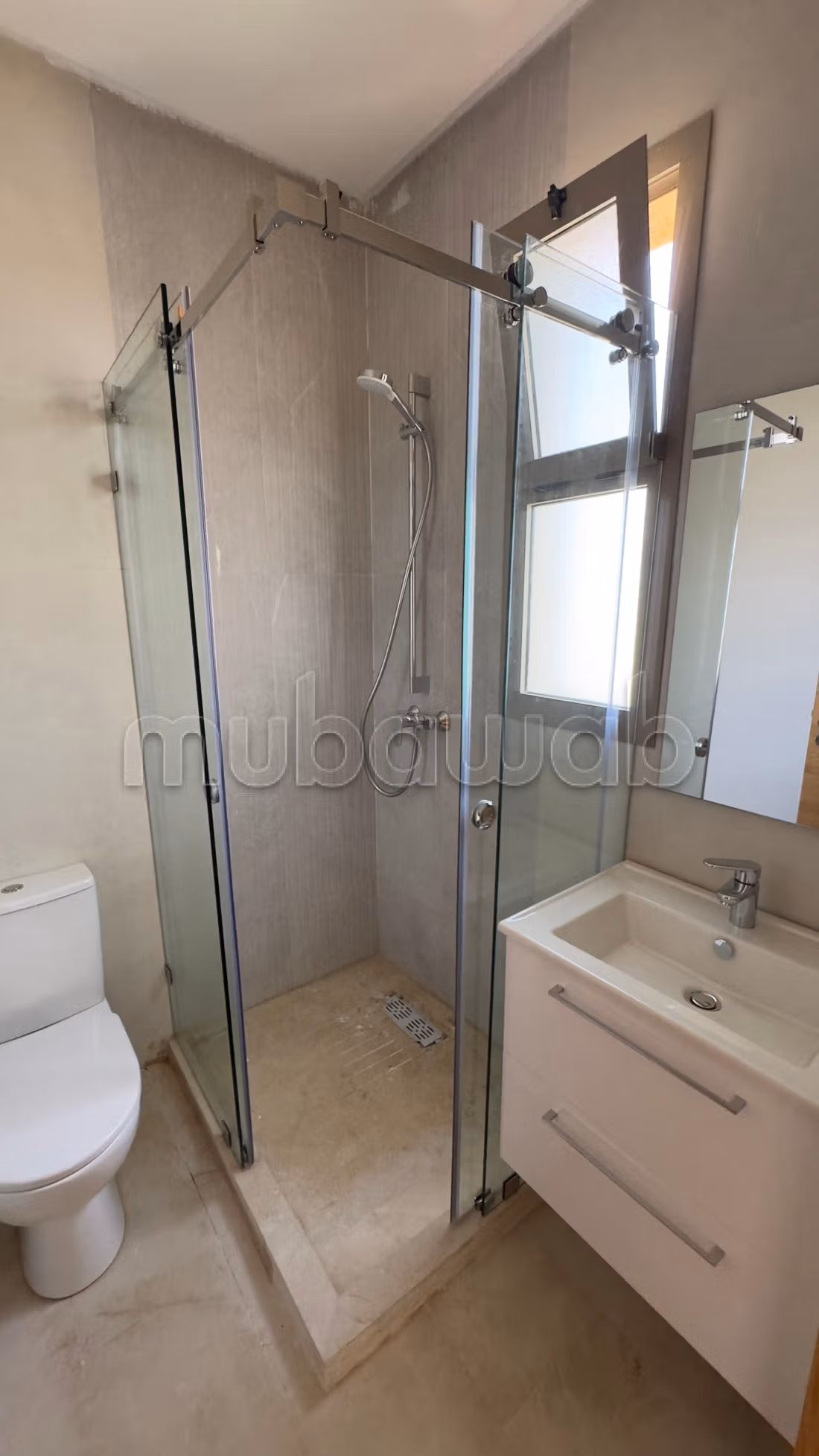 Location of 1 bedroom empty studio apartment with communal pool in Marrakech Argan Chrifia