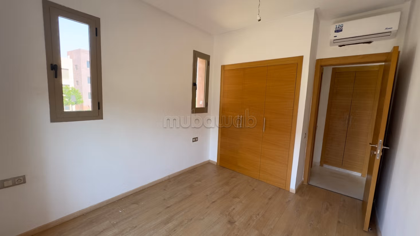 Location of 1 bedroom empty studio apartment with communal pool in Marrakech Argan Chrifia