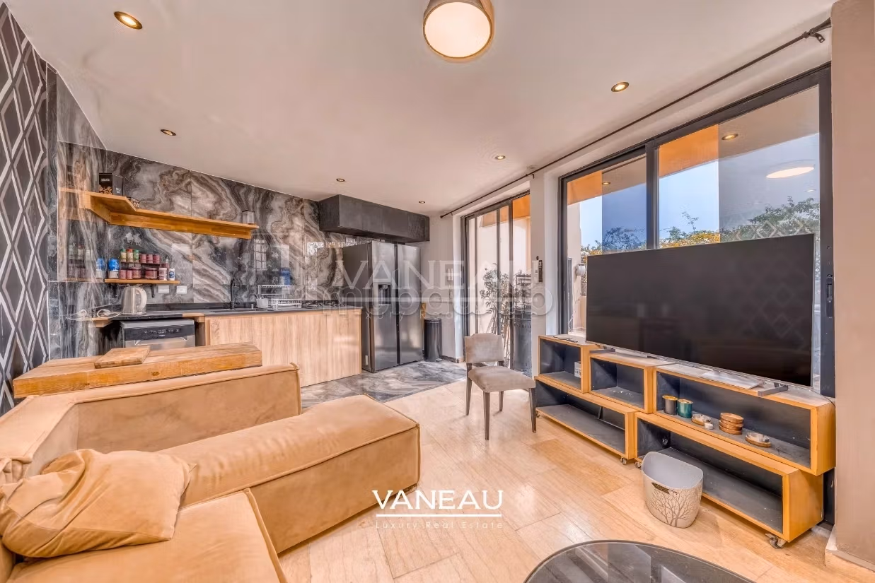 Commerce et appartement avec piscine Dar El Bacha