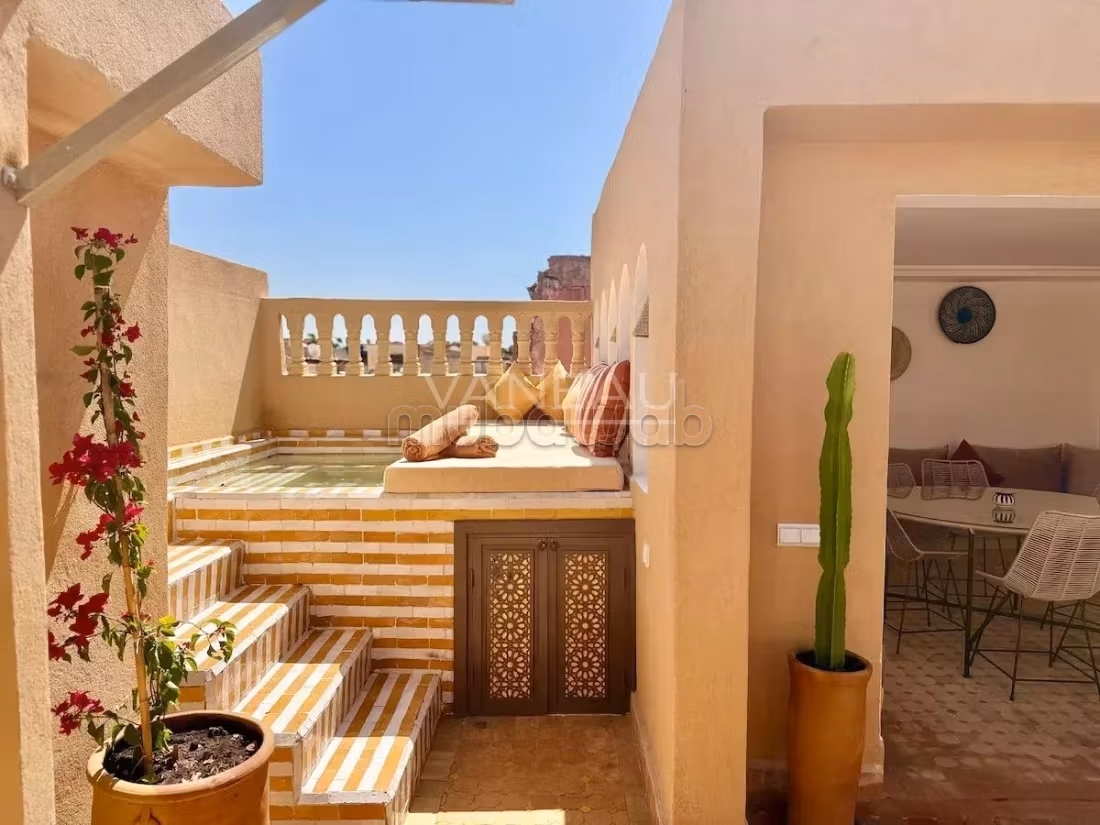 Très beau riad de 4 chambres Kasbah